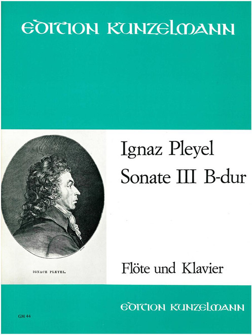 Pleyel, Flute Sonata No.3 in Bb Major [Pet:GM44]
