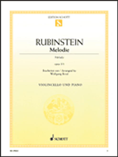 Rubinstein, Melodie, Op. 3 No. 1 [HL:49016677]