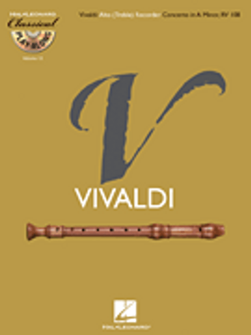 Vivaldi, Alto (Treble) Recorder Concerto in A Minor RV 108 [HL:842353]