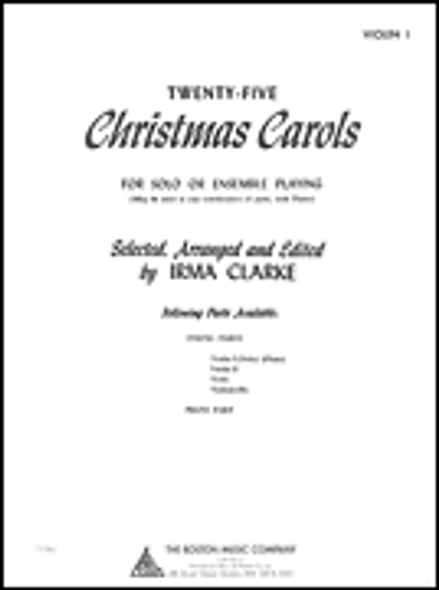 Twenty-Five Christmas Carols - Violin I [HL:14036910]