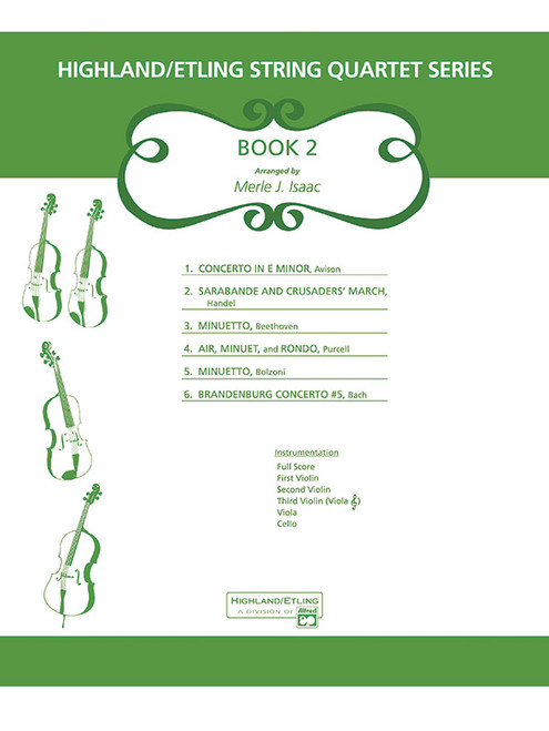 Highland/Etling String Quartet Series: Book 2 [Alf:00-12524S]