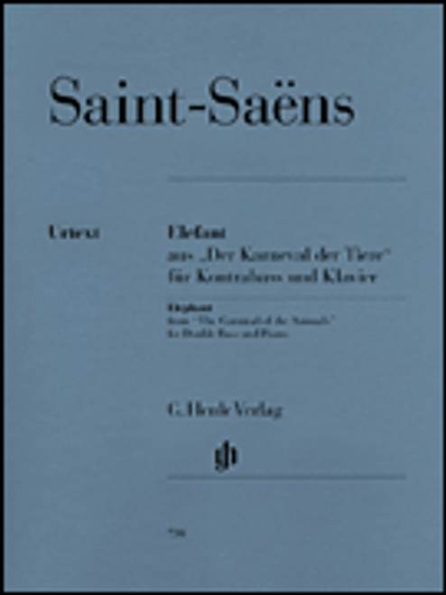 Saint-Saens, Elephant from the Carnival of the Animals for Double Bass and Piano [HL:51480730]