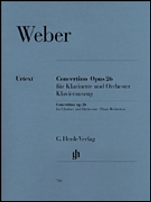 Weber, Concertino, Op. 26 [HL:51480718]