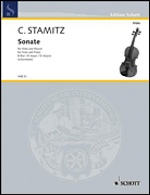 Stamitz, Viola Sonata in B-flat Major [HL:49012253]