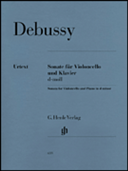 Debussy, Sonata for Violoncello and Piano [HL:51480633]