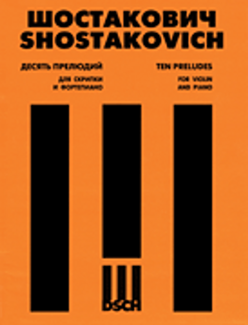 Shostakovich, 10 Preludes, Op. 34 [HL:50490026]