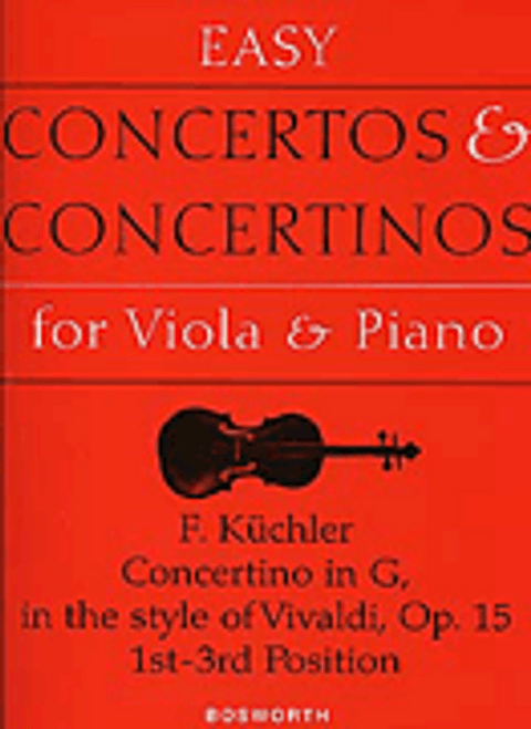 Kuchler, Concertino in G Op. 15 [HL:14018230]