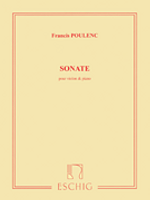 Poulenc, Sonate [HL:50562257]