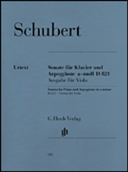 Schubert, Sonata for Piano and Arpeggione A minor D 821 (Op. Posth.) [HL:51480612]