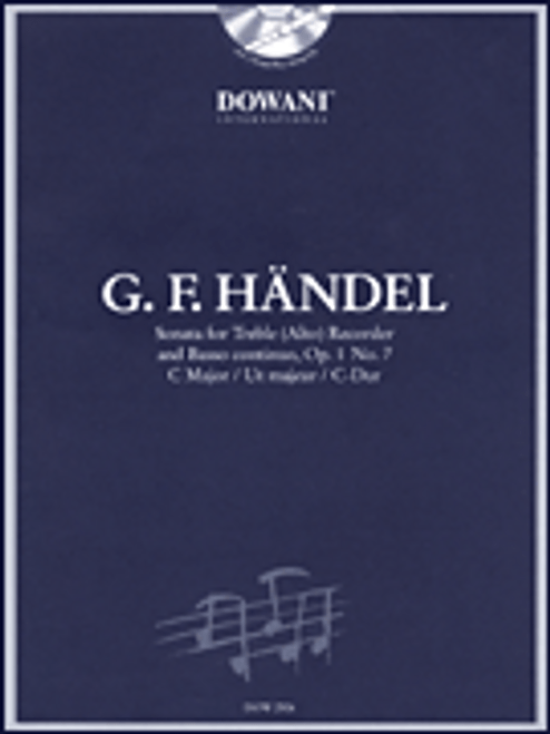 Handel, Handel: Sonata in C Major, Op. 1, No. 7 for Treble (Alto) Recorder and Basso Continuo [HL:44006432]