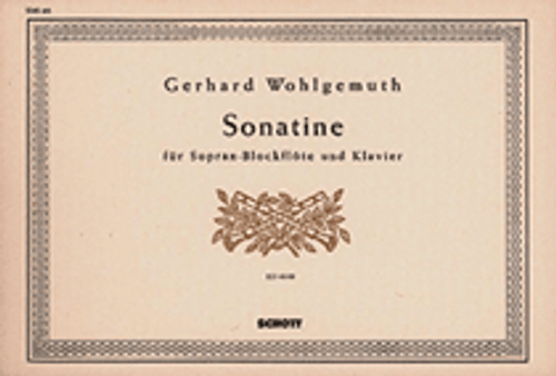 Wohlgemuth, Sonatina for Descant Recorder and Piano [HL:49004670]