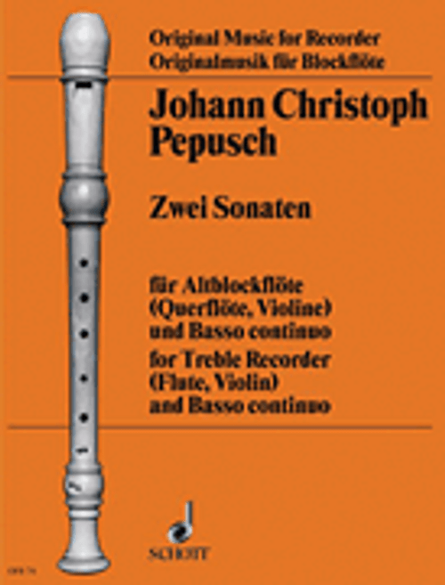 Pepusch, 2 Sonatas [HL:49011375]