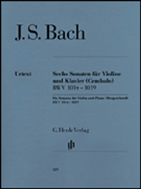 Bach, J.S. - 6 Sonatas for Violin and Piano (Harpsichord) BWV 1014-1019 [HL:51480223]