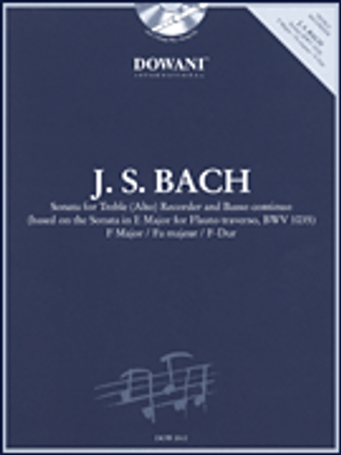 Bach, J.S. - Bach: Sonata for Treble (Alto) Recorder and Basso Continuo in F Major [HL:44006555]
