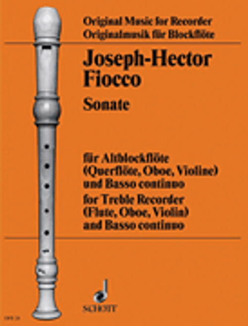 Fiocco, Sonata in G minor [HL:49011318]