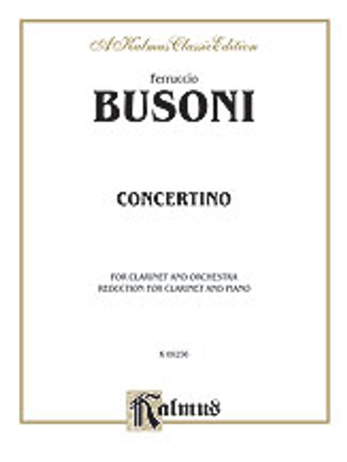 Busoni, Concertino, Op. 48 [Alf:00-K09256]