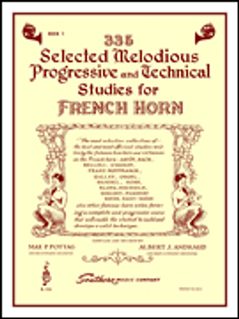 335 Selected Melodious Progressive & Technical Studies [HL:3770212]