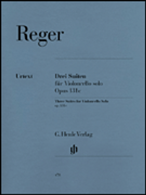 Reger, 3 Suites for Violoncello Solo Op. 131c [HL:51480478]