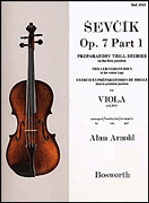 Sevcik, Viola Studies Op. 7 Part 1: Preparatory Trill Studies [HL:14029778]