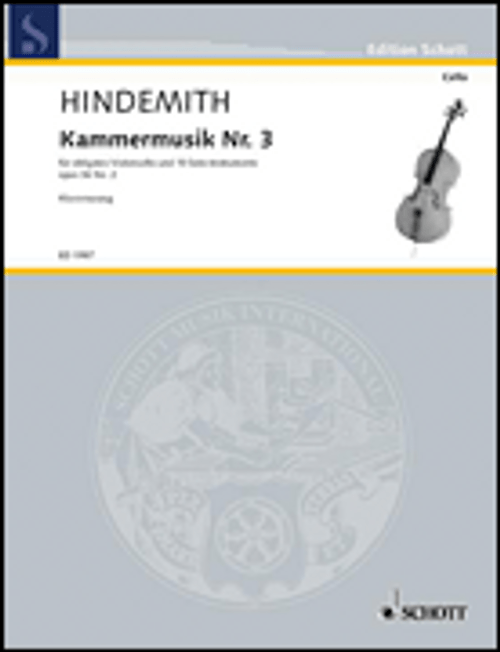 Hindemith, Kammermusik #3, Op.36, No. 2 [HL:49003575]