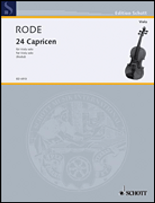 Rode, 24 Caprice Etudes in the form of Etudes, in all 24 Keys [HL:49006387]