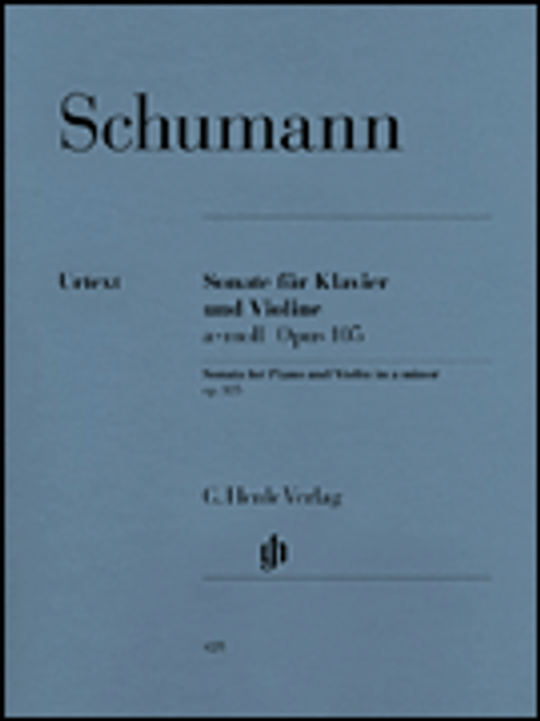 Schumann, Sonata for Piano and Violin in A Minor Op. 105 [HL:51480428]