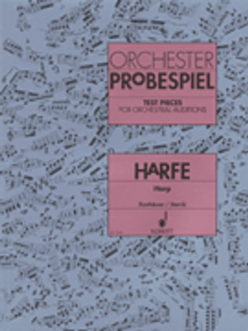 Test Pieces for Orchestral Auditions Harp [HL:49007582]