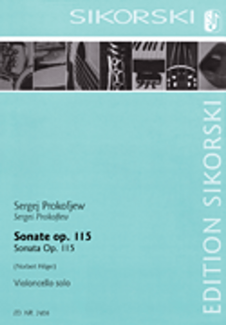 Prokofiev, Sonata, Op. 115 [HL:50490463]