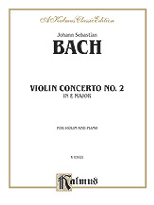 Bach, J.S. - Violin Concerto No. 2 in E Major [Alf:00-K03021]