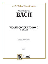 Violin Concerto No. 2 in E Major [Alf:00-K03021]