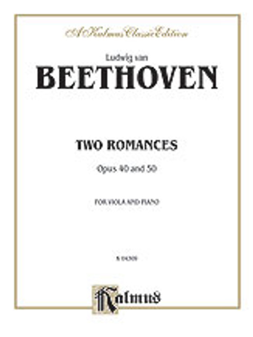 Beethoven, Two Romances, Op. 40, 50 [Alf:00-K04309]