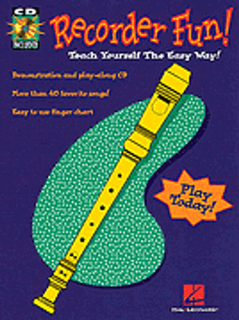 Recorder Fun! Teach Yourself the Easy Way! [HL:710005]