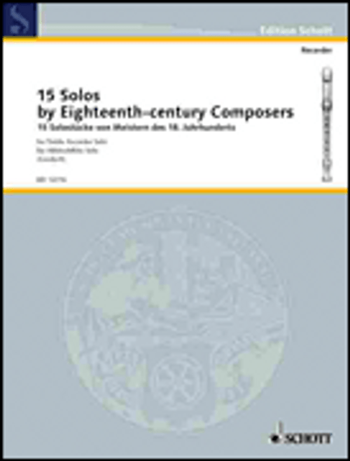 15 Solos by Eighteenth-Century Composers [HL:49003037]