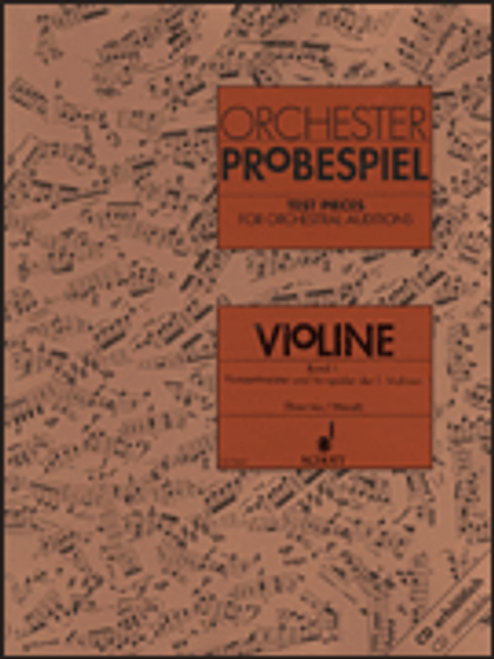Test Pieces for Orchestral Auditions - Violin Volume 1 [HL:49007576]