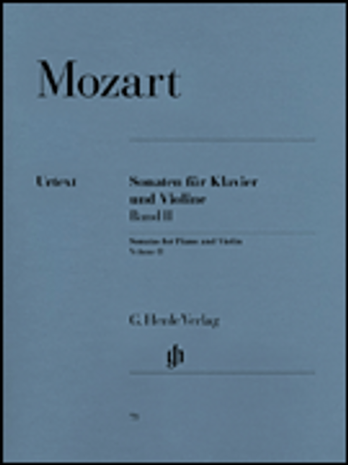 Mozart, Sonatas for Piano and Violin - Volume II [HL:51480078]