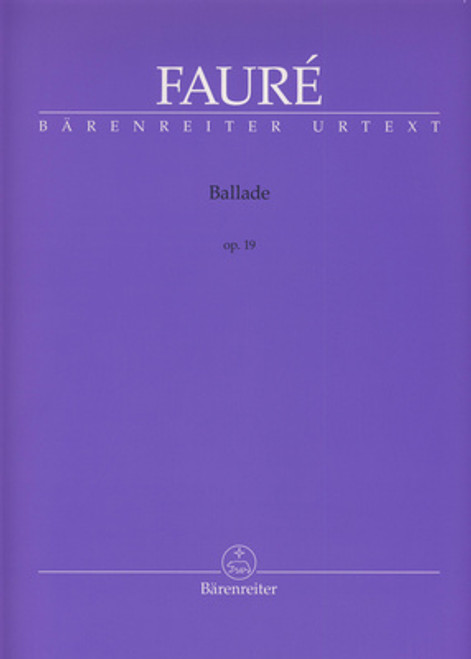 Faure, Ballade op. 19 [Bar:BA10841]