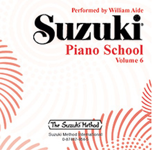 Suzuki Piano School CD, Volume 6  [Alf:00-0464]
