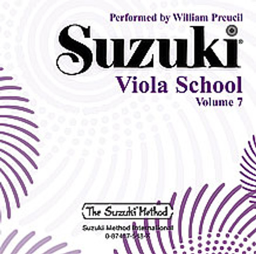 Suzuki Viola School CD, Volume 7 [Alf:00-0548]