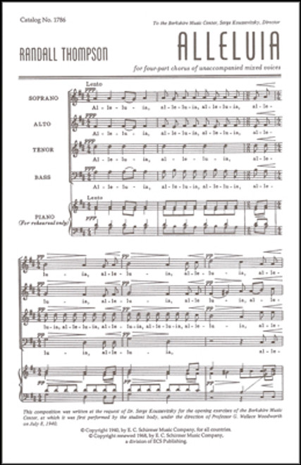 Thompson, Alleluia [ECS:1786]