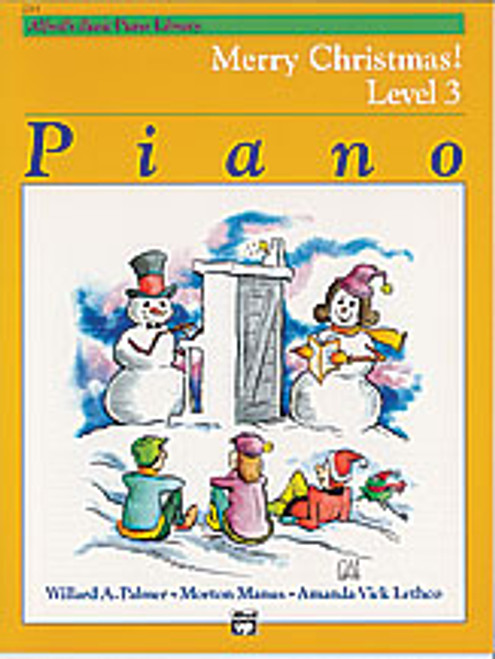 Alfred's Basic Piano Course: Merry Christmas! Book 3 [Alf:00-2213]