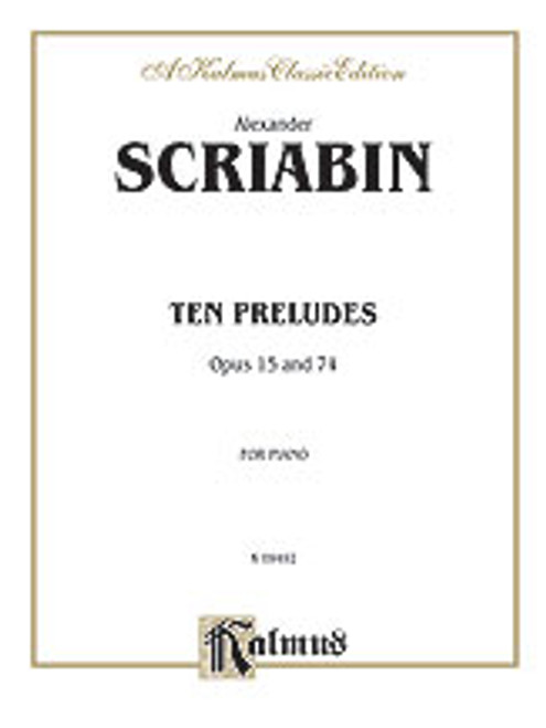 Scriabin, Ten Preludes [Alf:00-K09492]