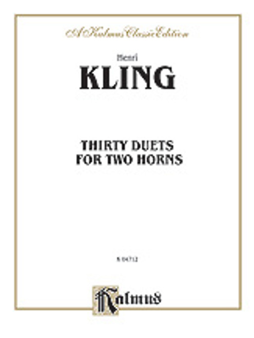 Kling, Thirty Duets [Alf:00-K04712]