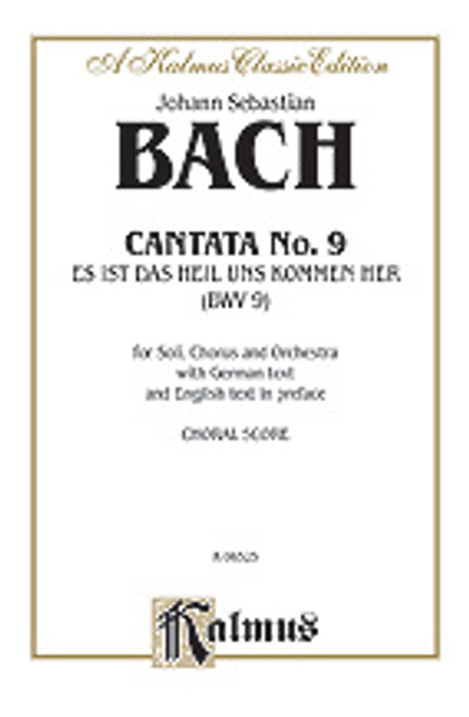 Bach, J.S. - Cantata No. 9 -- Es ist das Heil uns kommen her [Alf:00-K06525]