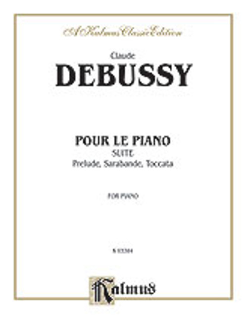 Debussy, Pour le Piano (Suite) [Alf:00-K03384]