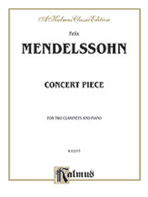 Mendelssohn, Concert Piece  [Alf:00-K03377]