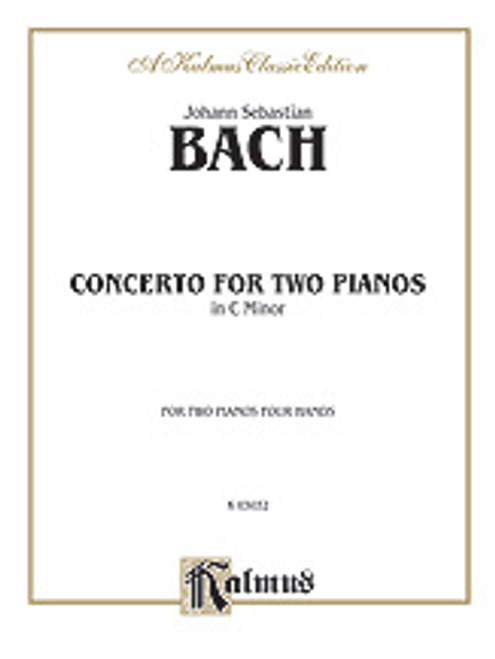 Bach, J.S. - Concerto for Two Pianos in C Minor [Alf:00-K03032]