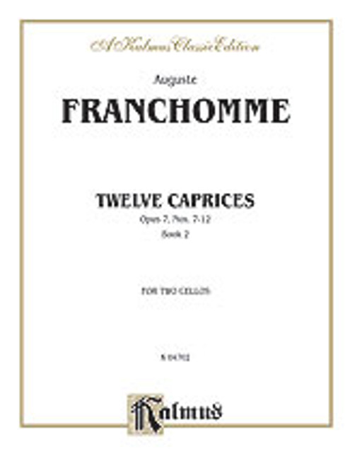 Twelve Caprices for Two Cellos, Opus 7 [Alf:00-K04702]