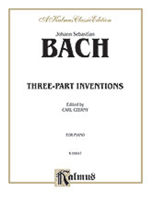 Bach, J.S. - Three-Part Inventions  [Alf:00-K09847]