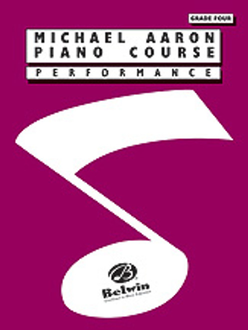 Michael Aaron Piano Course: Performance, Grade 4 [Alf:00-11004PF]