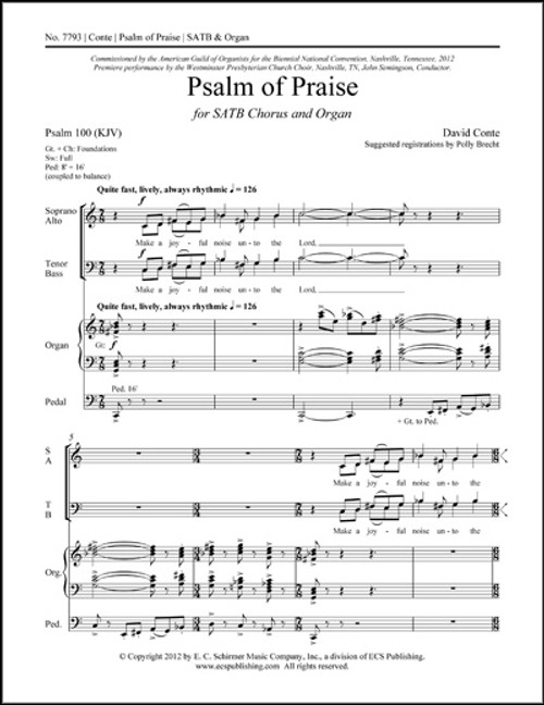 Conte, Psalm of Praise [ECS:7793]